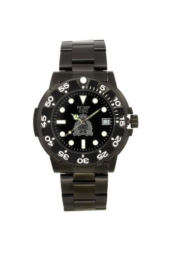 RCMP BLACK  3962-337RCMP WATCH