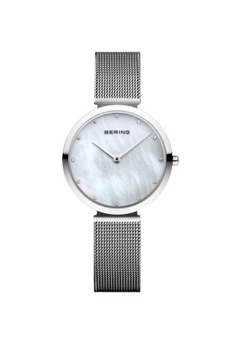Ladies Classic Stainless Steel Watch In Silver/Silver