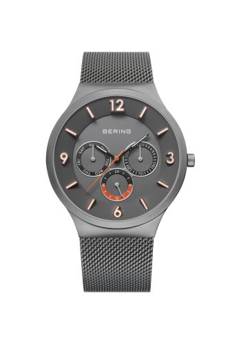 Men's Radio Controlled Stainless Steel Watch In Grey/Grey