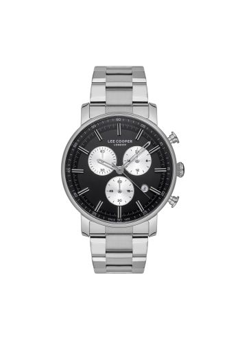 Men's LC07184.350 Silver Watch W/Black Dial