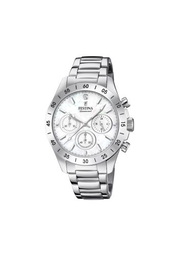 Festina Boyfriend Mop Dial and Stainless Steel Bracelet